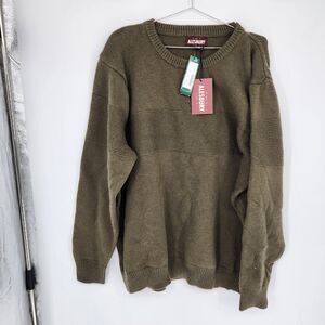 Alesbury Men's XXL‎ Green Textured Crewneck Sweater NWT
